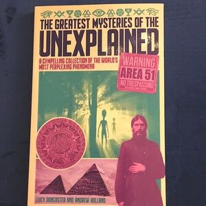 🔮The Greatest Mysteries of the Unexplained Book UFOs Ghosts Paranormal Haunted 🔮
